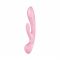 Двосторонній вібратор-кролик Satisfyer Triple Oh Pink (м'яте паковання!!!)
