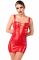 Сукня Noir Handmade F364 Bombshell Lace-Up Mini Dress Red XL