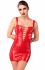Сукня Noir Handmade F364 Bombshell Lace-Up Mini Dress Red XL
