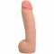 Фалоімітатор Doc Johnson The Realistic Cock ULTRASKYN - 12 Inch Hung with Balls Vanilla