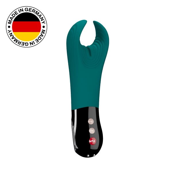 Вібратор для пеніса Fun Factory MANTA deep sea blue/black, підходить для парних ігор