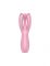 Кліторальний вібратор Satisfyer Threesome 3 Pink з трьома пальчиками