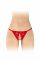 Мереживні трусики з доступом Fashion Secret Zoe Red, з бантиком