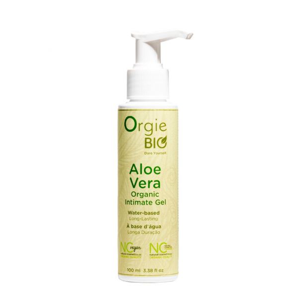 Лубрикант на водній основі Orgie – Bio Aloe Vera Intimate Gel (100 мл), екстракт алое вера