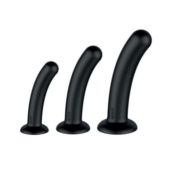 Набір дилдо Nexus Dilating Set (17 см, 15 см, 12,5 см)