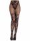 Колготки Leg Avenue Dahlia Lace Tights with Net Thigh Detail One Size