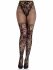 Колготки Leg Avenue Dahlia Lace Tights with Net Thigh Detail One Size