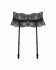 Пояс для панчіх Obsessive Nutris garter belt, M/L, мереживний, з довгими пажами