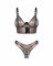 Комплект Obsessive Soranna top & crotchless thong S/M
