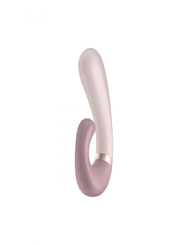 Смарт вібратор-кролик із підігрівом Satisfyer Heat Wave Mauve (м'яте паковання!!!)
