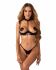 Комплект Obsessive Roccele 2-pcs crotchless set S/M