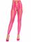 Колготки Leg Avenue Seamless Opaque Footless Suspender Hose One Size Neon Pink