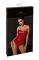Корсет Noir Handmade F355 Red powerwetlook corset - M