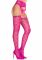 Колготки-панчохи Leg Avenue Heart Garterbelt Stockings One Size Magenta