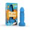 Ароматна свічка пікантної форми Pure Bliss Blue Coco Splash (Кокосове молоко) 18 см
