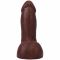 Фалоімітатор Doc Johnson The Realistic Cock ULTRASKYN - 5 Inch with Balls Chocolate