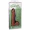 Фалоімітатор Doc Johnson The Realistic Cock ULTRASKYN - 8 Inch with Balls Caramel