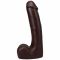 Фалоімітатор Doc Johnson The Realistic Cock ULTRASKYN - 9 Inch with Balls Chocolate