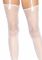 Панчохи Leg Avenue Daisy Dot Fishnet Stockings One Size White