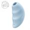 Вакуумний стимулятор Fun Factory Intense Sky Blue, 11 режимів роботи, перезаряджуваний