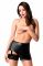 Спідниця Noir Handmade F345 Powerwetlook skirt with garter - S