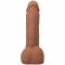 Фалоімітатор Doc Johnson The Realistic Cock ULTRASKYN - 6 Inch with Balls Caramel