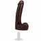 Фалоімітатор Doc Johnson The Realistic Cock ULTRASKYN - 9 Inch with Balls Chocolate