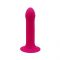 Дилдо з присоскою Adrien Lastic Hitsens 2 Pink, відмінно для страпона, макс. діам. 4см, довж. 16,7см