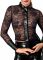Блуза Noir Handmade F377 Noirelle Lace Button-up Shirt XS