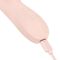 Вібратор-кролик із пульсацією Good Vibes Only – SHAI Thrusting Vibrator Soft Silicone – Pink, 3 мотори