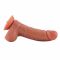Фалоімітатор для секс-машин Hismith 8.25" Dual-density dildo with veins, система KlicLok