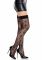 Панчохи Leg Avenue Worship Me Cross Net Thigh Highs One Size