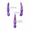 Стимулятор для клітора Love To Love Pleaser Iridescent Night, ефект постукування, 5 режимів