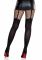 Колготки Leg Avenue Garter Illusion Tights with Net Detail One Size Black