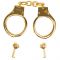 Наручники LOCKINK Pretty-sub Handcuffs, золотисті, металеві, можна відкрити без ключа