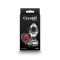 Скляна анальна пробка NS Novelties Crystal - Desires - Red Heart - Medium