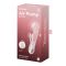 Вібратор-кролик надувний Satisfyer Air Pump Bunny 3, 12 режимів, подвійний відросток