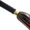 Флогер LOCKINK SEVANDA Red & Black Braided Tail Flogger, червоно-чорний, хвости з вузликами