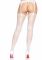 Панчохи Leg Avenue Daisy Dot Fishnet Stockings One Size White