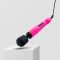 Вібромасажер DOXY Die Cast Massager Hot Pink, дуже потужний, живлення 220В, металевий корпус