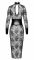 Сукня Noir Handmade F375 Noirelle Lace Corset Midi dress XS