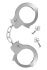 Металеві наручники Fetish Tentation Adjustable metal wrist cuffs, 2 ключі