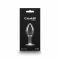 Скляна анальна пробка NS Novelties Crystal - Desires - Red Heart - Medium