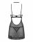 Сорочка Obsessive Donarella chemise & thong, XL/2XL, мереживний ліф, чокер та стрінги в комплекті
