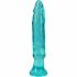 Дилдо Doc Johnson Crystal Jellies - Anal Starter - 5.5 Inches -  Teal