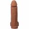 Фалоімітатор Doc Johnson The Realistic Cock ULTRASKYN - 8 Inch with Balls Caramel