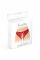 Трусики з відкритим доступом Fashion Secret Ambre Red, сітка