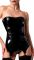 Корсет з підв'язками для панчіх Noir Handmade F381 Dominae Venom PVC corset-belt 3XL