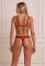 Комплект Passion BELISSANA SET burgundy XL