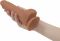 Фалоімітатор ADDICTION Steven 7.5" Silicone Dong Caramel, віброкуля в подарунок